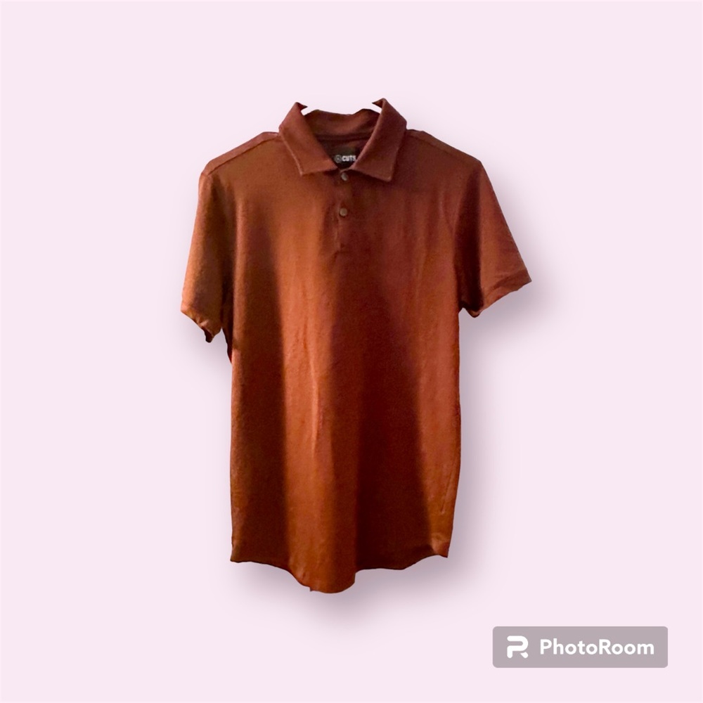 CUTs COZ polo in burgundy